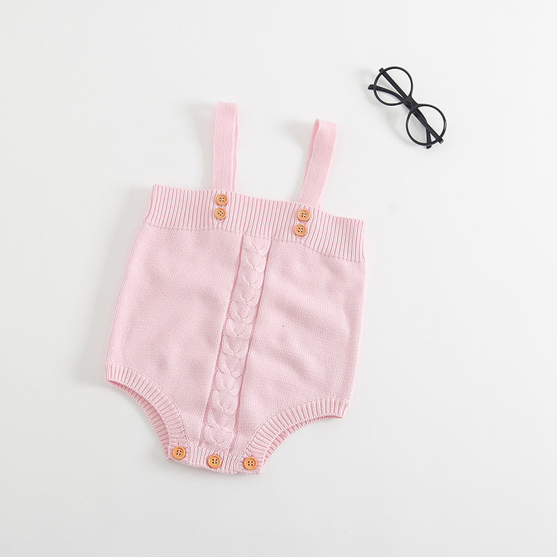 Oluuu. Strick-Baby-Overall