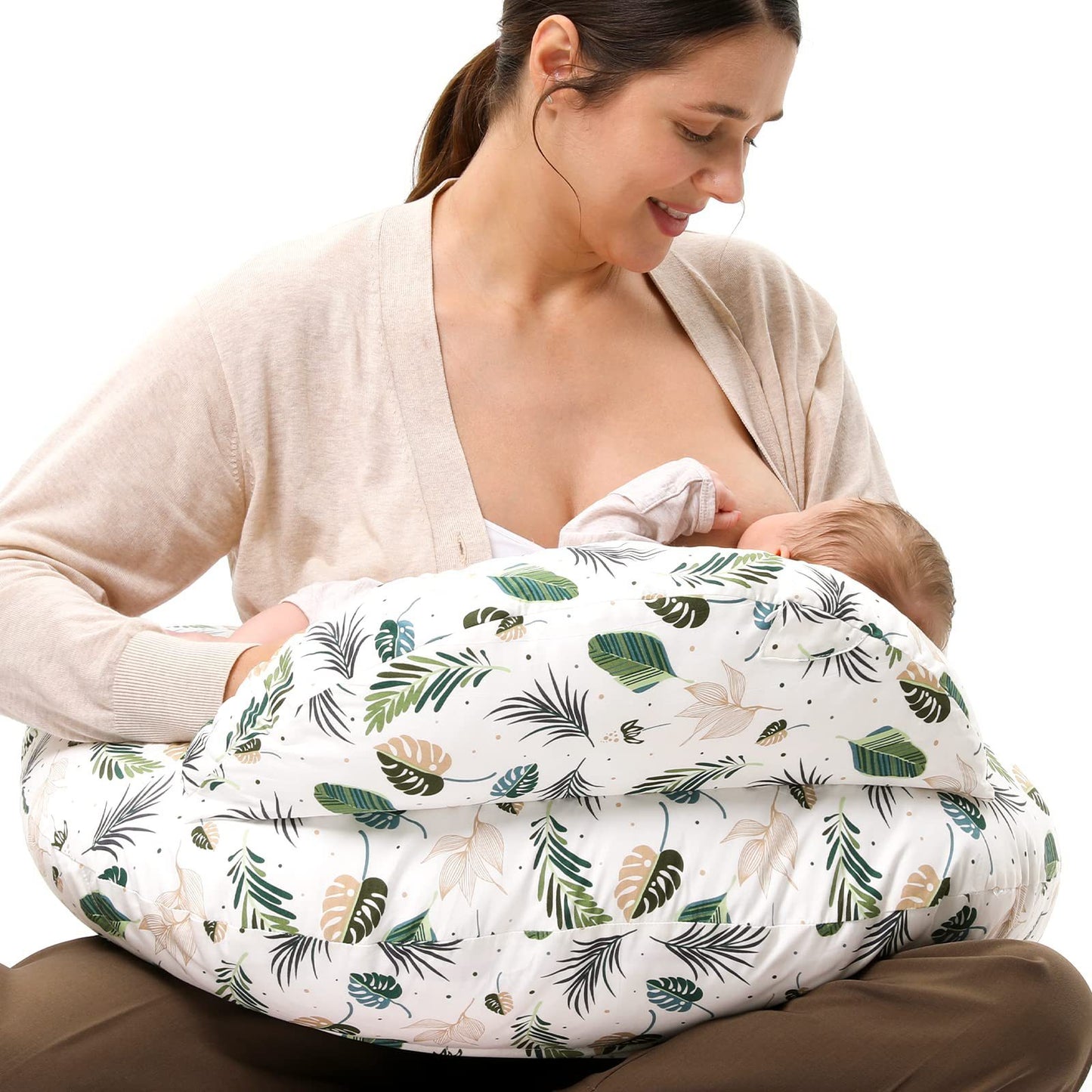 Oluuu. Multifunktionales Stillkissen für Babys – Abnehmbar und Vielseitig