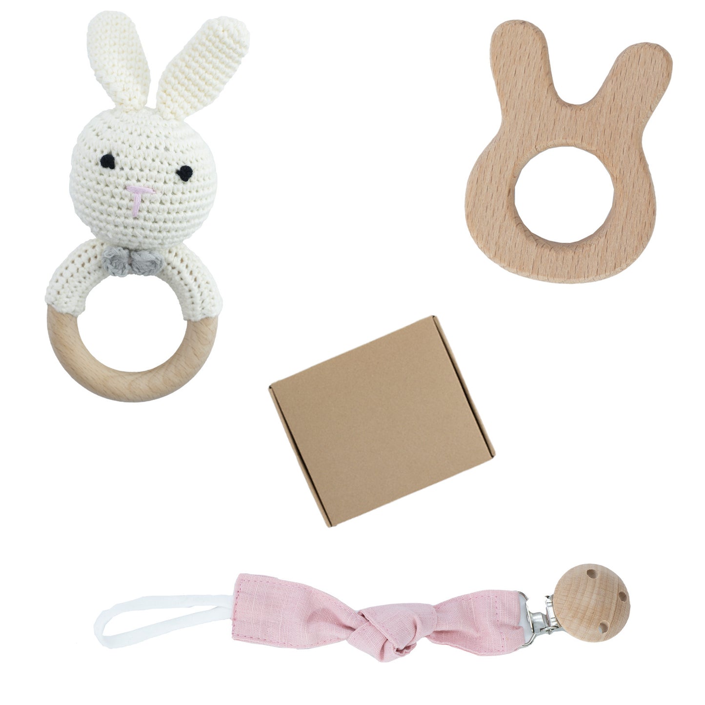 Oluuu. Baby Lernspielzeug & Beißringe Geschenkbox