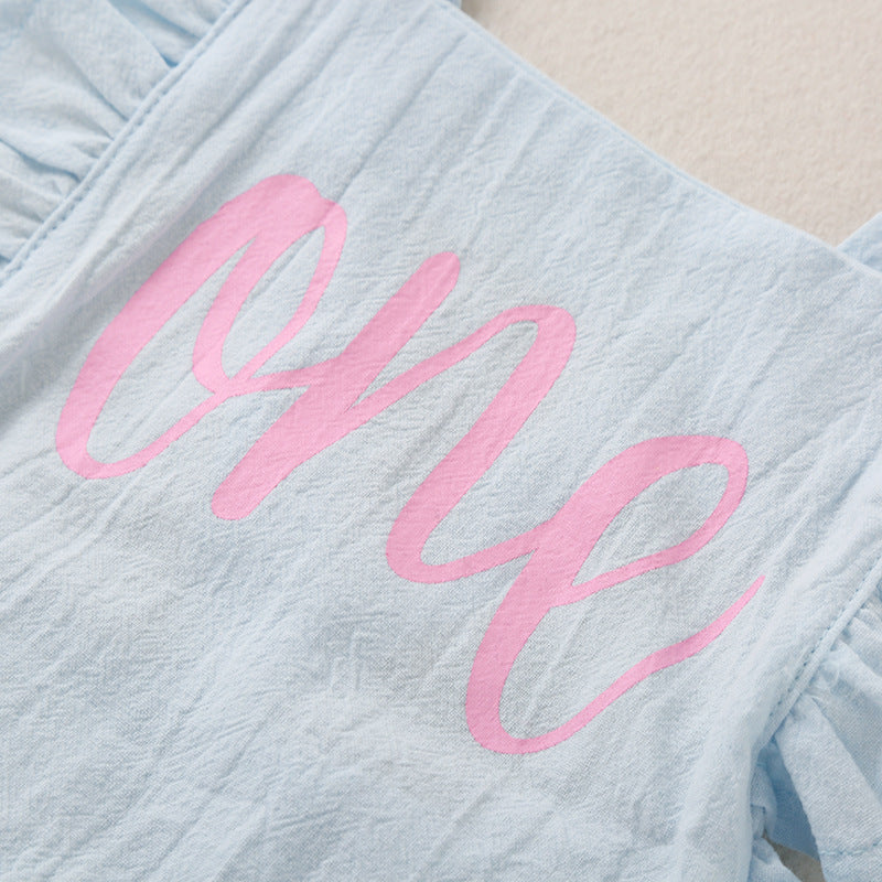 Oluuu. Baby Mehrfarbiger Bauchband Jumpsuit Rompe