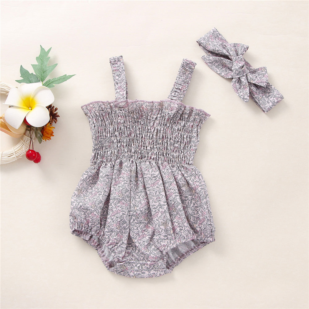 Oluuu. Baby Mädchen 2-teiliges Sommer-Outfit, ärmelloses Frill Top mit Shorts