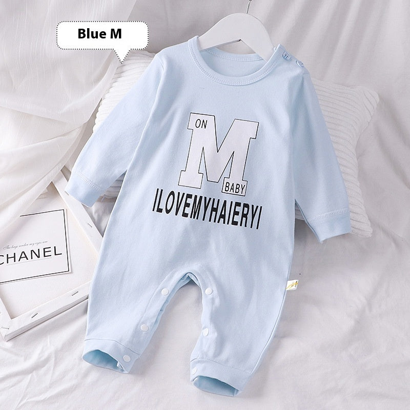 Oluuu. Herbstbekleidung – Baby Romper und Pyjama aus reinem Baumwollstoff