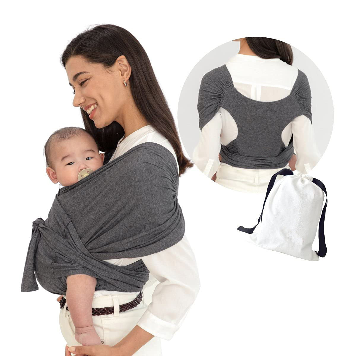Oluuu. Sommer Baumwoll Cross Babyträger – Einfach und Bequem