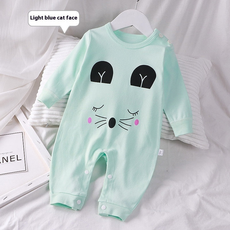 Oluuu. Herbstbekleidung – Baby Romper und Pyjama aus reinem Baumwollstoff