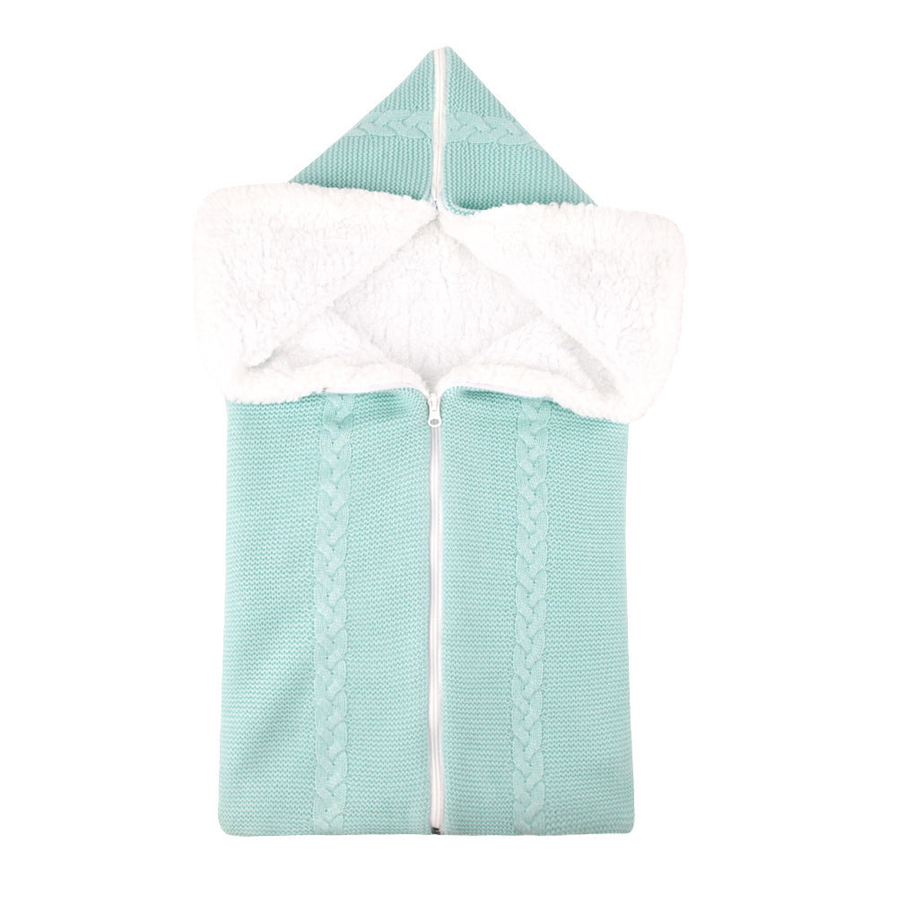 Oluuu. Baby Outdoor-Schlafsack für Kinderwagen – 2-in-1 Zip-Design, Decke und Schlafsack in einem