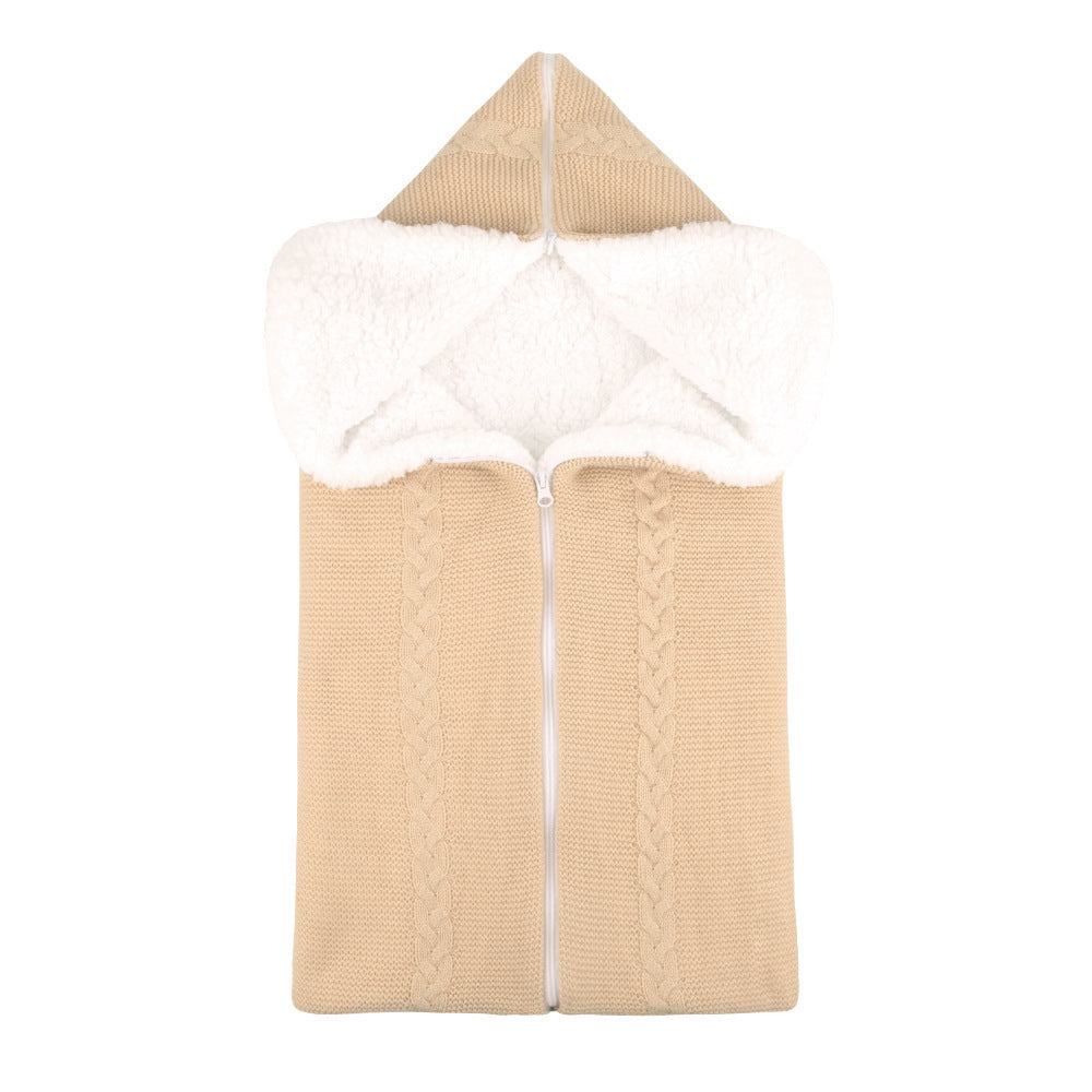 Oluuu. Baby Outdoor-Schlafsack für Kinderwagen – 2-in-1 Zip-Design, Decke und Schlafsack in einem