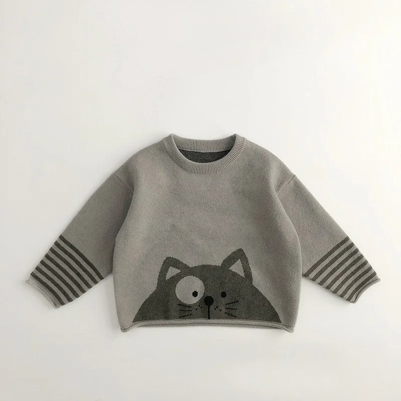 Oluuu. Kinder Pullover – Strick-Sweater für Baby Jungen und Mädchen