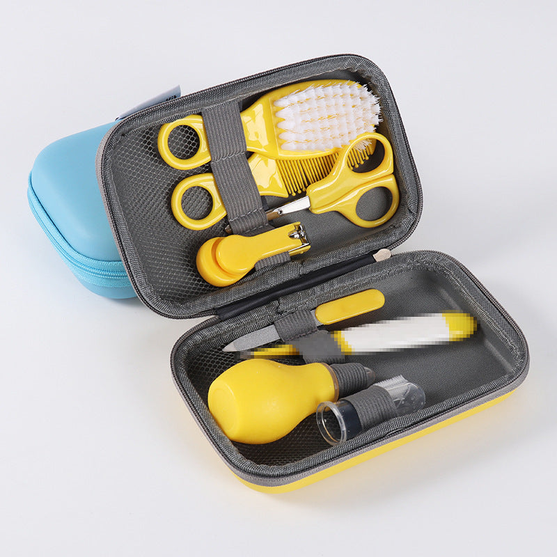 Oluuu. 8-teiliges Babypflege-Set – Thermometer, Nagelschneider & mehr für Neugeborene