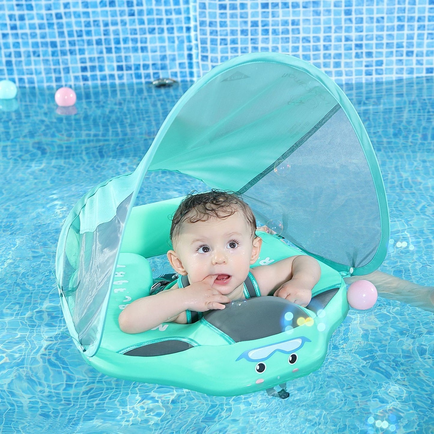 Oluuu. Nicht aufblasbarer Baby Schwimmkragen
