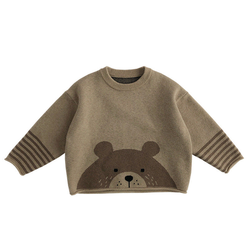 Oluuu. Kinder Pullover – Strick-Sweater für Baby Jungen und Mädchen