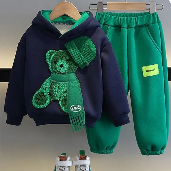 Oluuu. Mode Set für Jungen und Mädchen – Sportlicher Pullover für Kinder im Frühling und Herbst