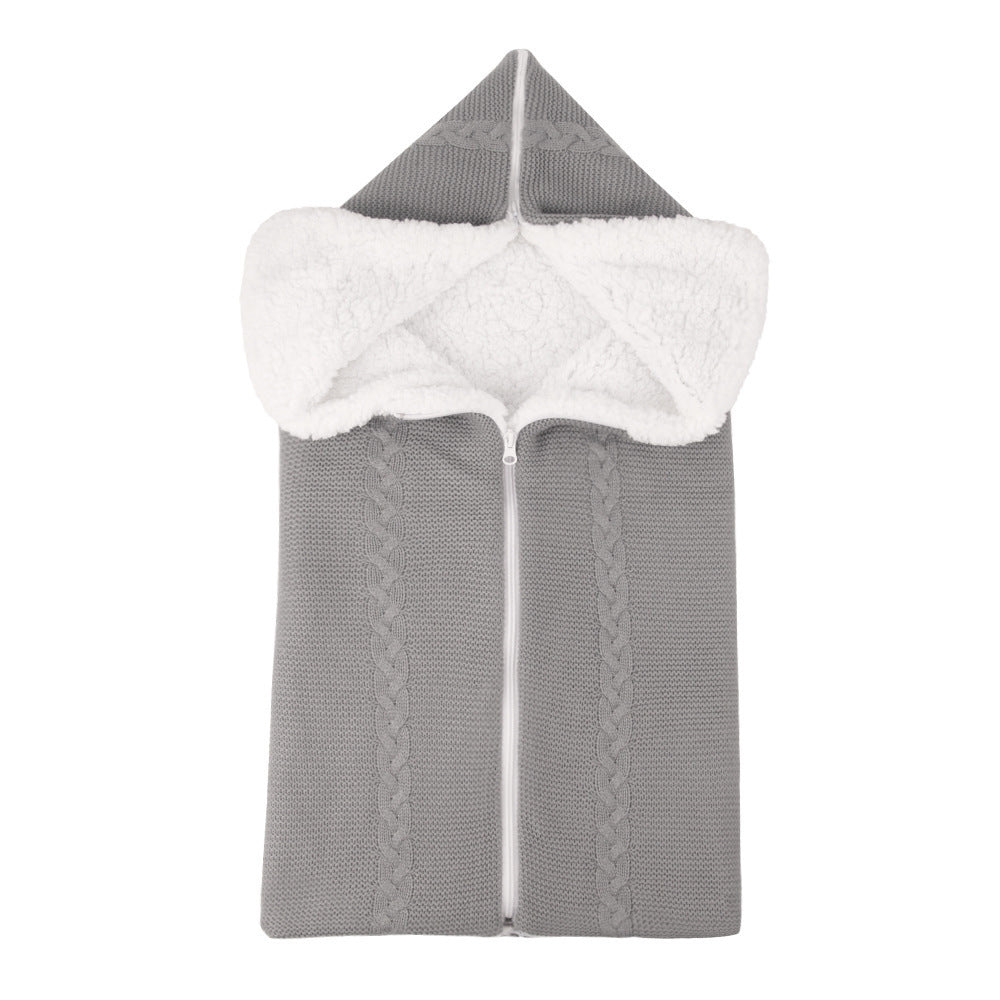 Oluuu. Baby Outdoor-Schlafsack für Kinderwagen – 2-in-1 Zip-Design, Decke und Schlafsack in einem
