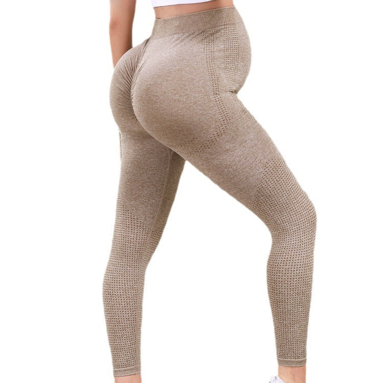Oluuu. Leggings für Schwangere – Hohe Taillenhose mit Hüftlift für Fitness