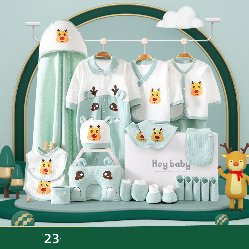 Oluuu. Baby Geschenkbox aus reiner Baumwolle – Perfektes Set für Neugeboren
