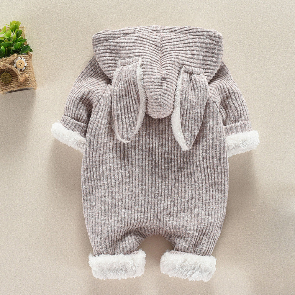 Oluuu. Neugeborenen Baby Jungen & Mädchen Cartoon Hoodie Romper mit Ohren