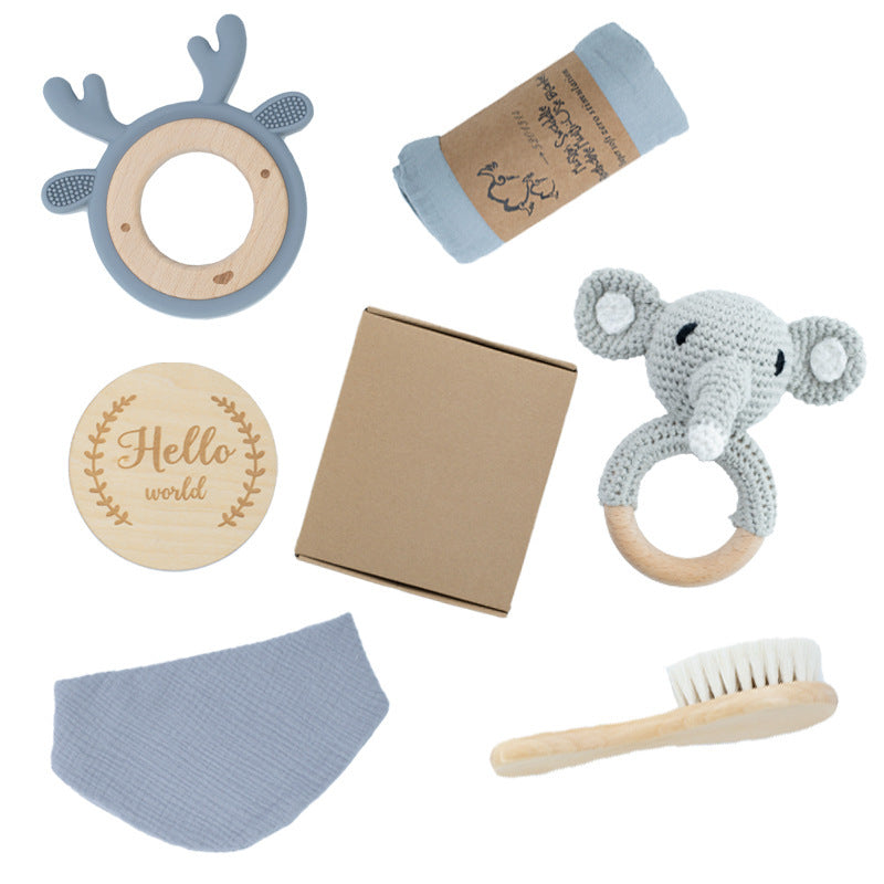 Oluuu. Baby Lernspielzeug & Beißringe Geschenkbox