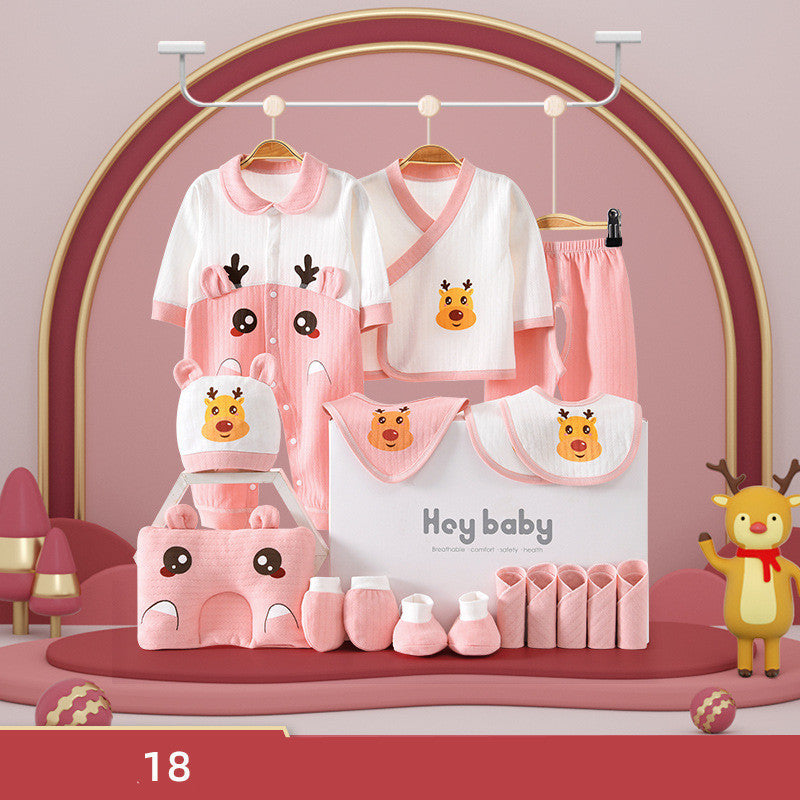 Oluuu. Baby Geschenkbox aus reiner Baumwolle – Perfektes Set für Neugeboren
