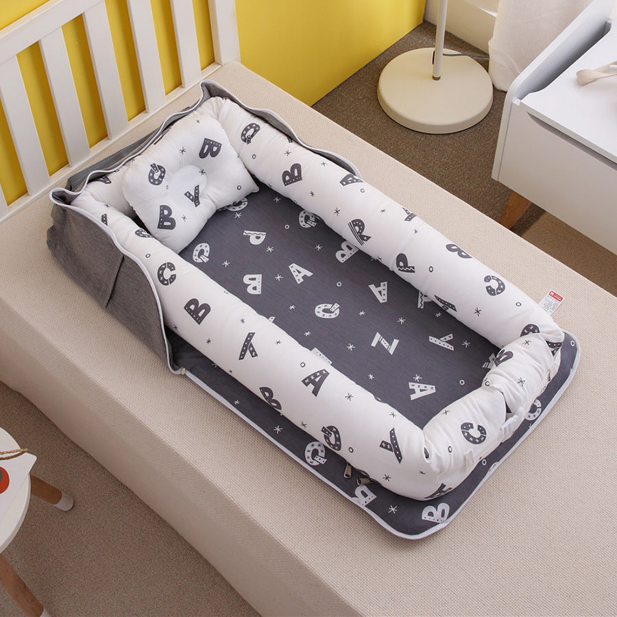 Oluuu. Praktisches Babybett – Faltbar und aus Baumwolle für Ihr Neugeborenes