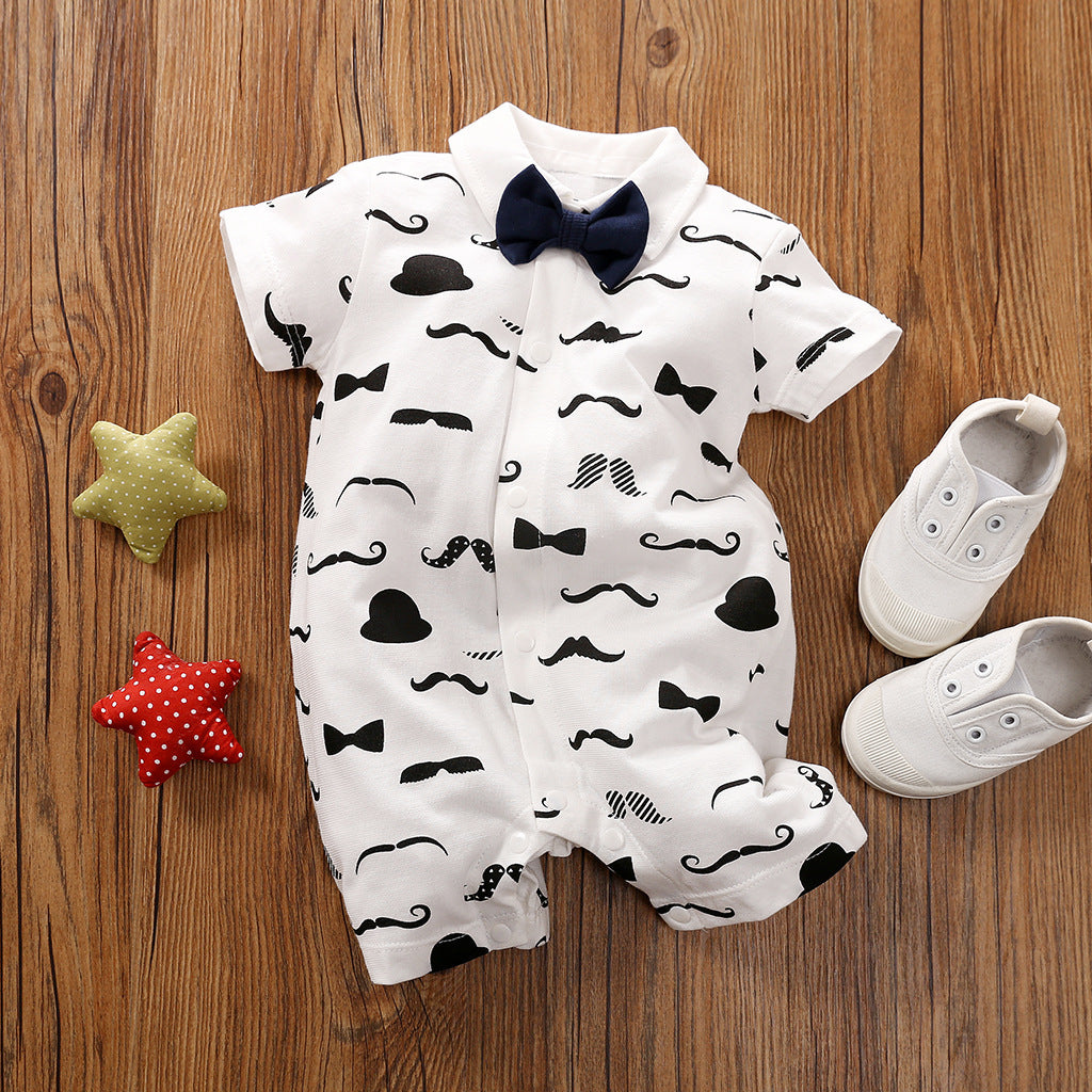 Oluuu. Eleganter Gentleman Baby Strampler – Stilvolles Design für besondere Anlässe