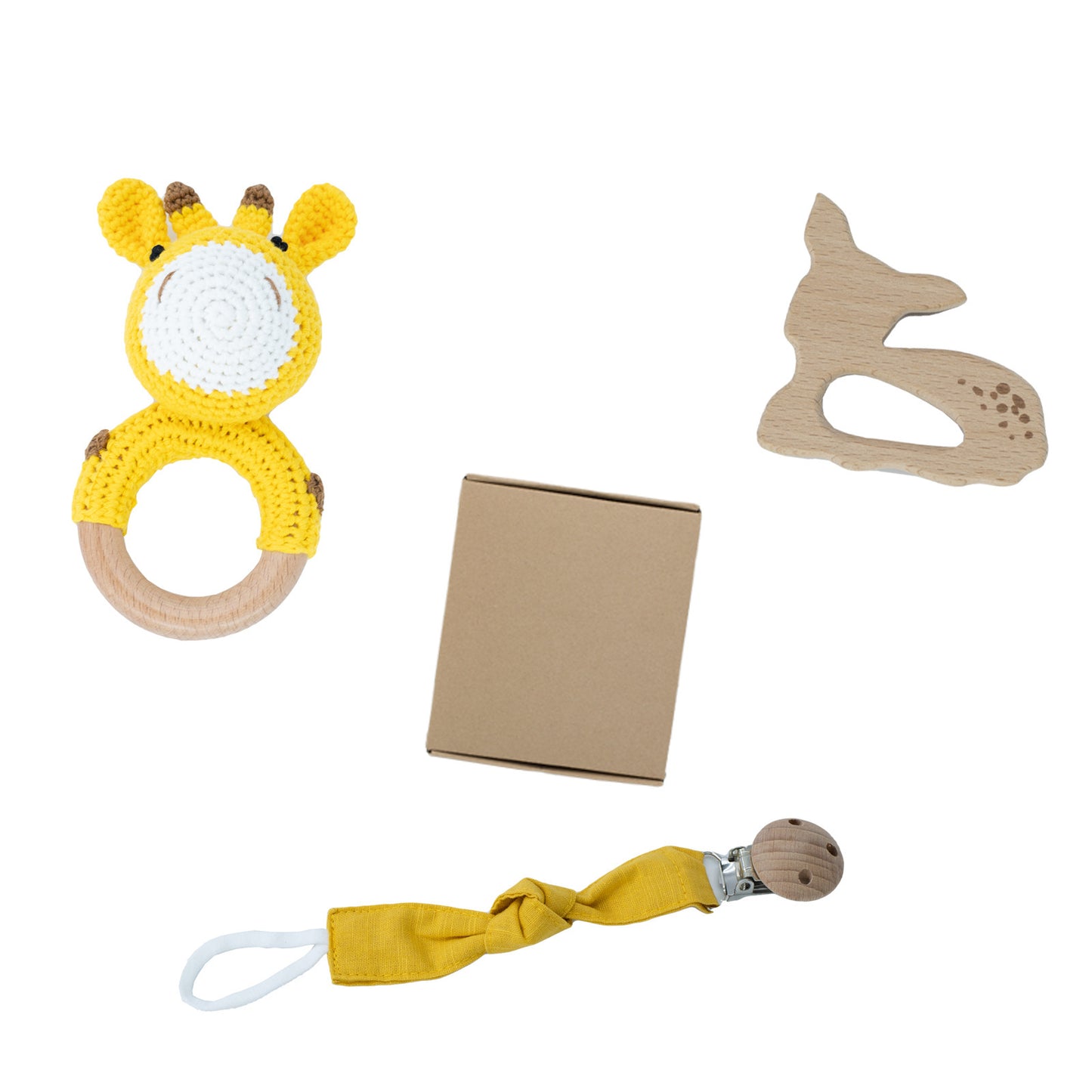 Oluuu. Baby Lernspielzeug & Beißringe Geschenkbox