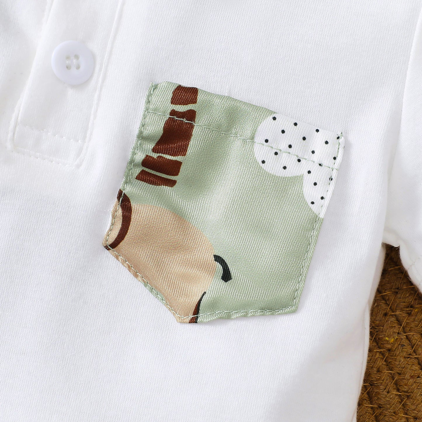 Oluuu. Baby Jungen Sommerbekleidung – Süßes Kurzarm T-Shirt