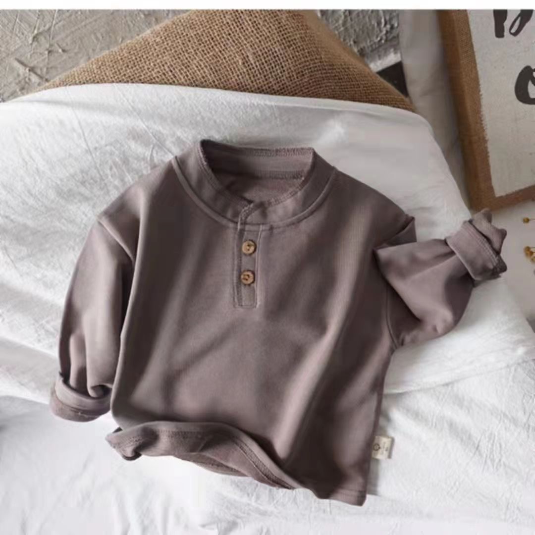Oluuu. Unisex Baby Baumwolljacke T-Shirt für Jungen und Mädchen