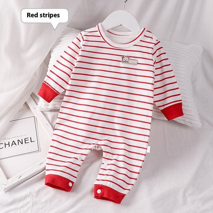 Oluuu. Herbstbekleidung – Baby Romper und Pyjama aus reinem Baumwollstoff