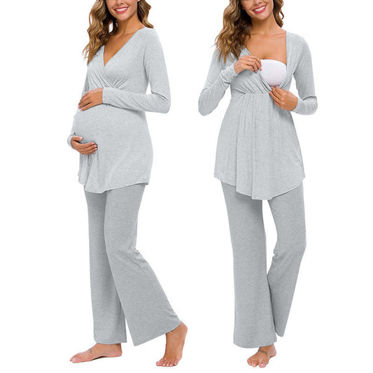 Oluuu. Nursing pajamas for pregnant women
