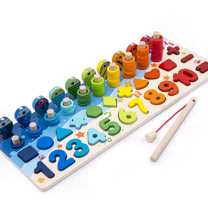 Oluuu. 3D Alphabet- und Zahlenpuzzle für Kinder – Buntes, geometrisches Lernspielzeug