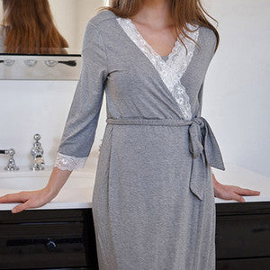 Oluuu. Umstands-Nachtkleid – Bequeme Maternity Sleepwear für Schwangere