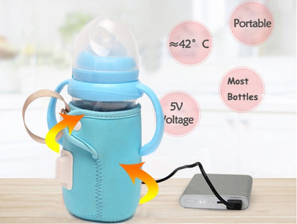 Oluuu. Baby USB Thermo Flasche perfekt für Unterwegs
