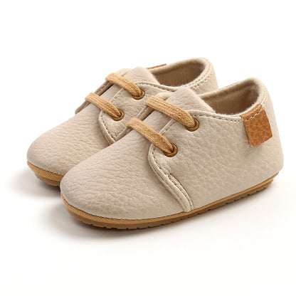 Oluuu. Kleine Leder-Schuhe – Baby Lauflernschuhe im Frühling- und Herbst-Stil