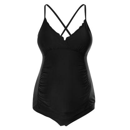 Oluuu. Neuer Plus-Size Bikini für Schwangere