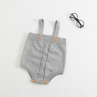 Oluuu. Strick-Baby-Overall