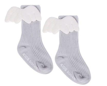 Oluuu. Kinder Socken mit Engelsflügeln – Baby Socken