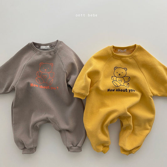 Oluuu. Baby Langarm Jumpsuit – Baby Kleidung