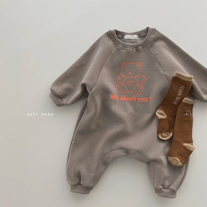Oluuu. Baby Langarm Jumpsuit – Baby Kleidung