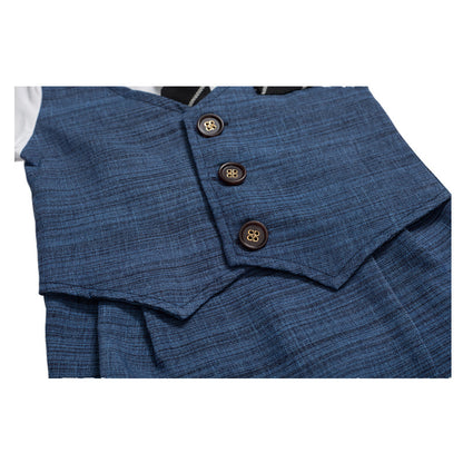 Oluuu. Sommer Baby Jungen Strampler – Gentleman Style für stilvolle Kleinen