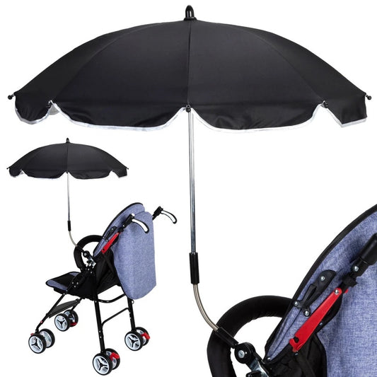 Oluuu. 360° Verstellbarer Kinderwagen-Sonnenschirm – Perfekter Schutz unterwegs