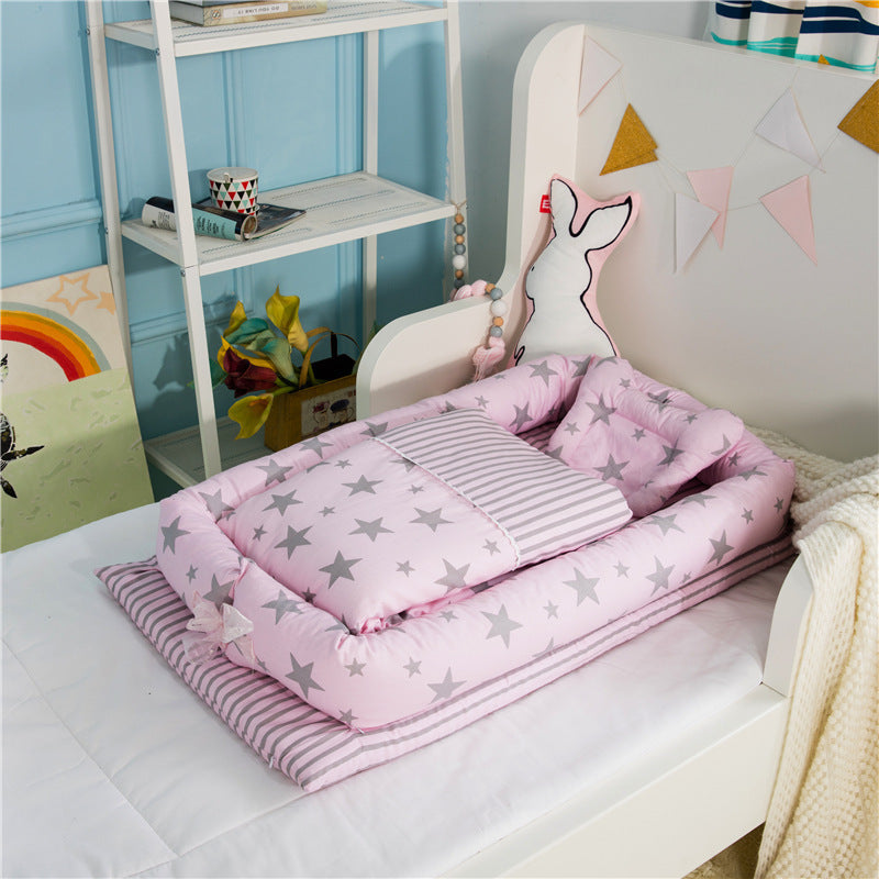 Oluuu. Bionisches Babybett – Faltbar, tragbar und druckentlastend für Neugeborene