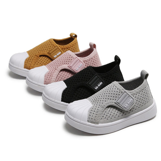 Oluuu. Mädchen und Jungen Casual Schuhe – Bequeme, rutschfeste Sneakers mit weicher Sohle für Babys und Kleinkinder