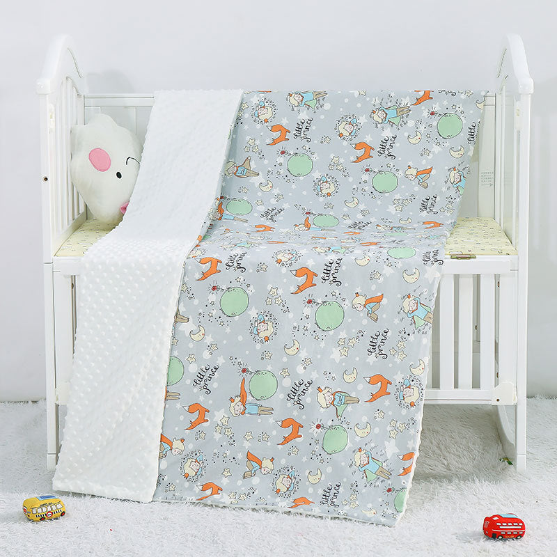 Oluuu. Cartoon Baby Decken – Beruhigungsdecke für Kinder, ideal für Kinderwagen