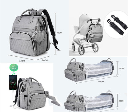 Oluuu. Mommy Bag – Große Kapazität Schultertasche für Mütter und Babys