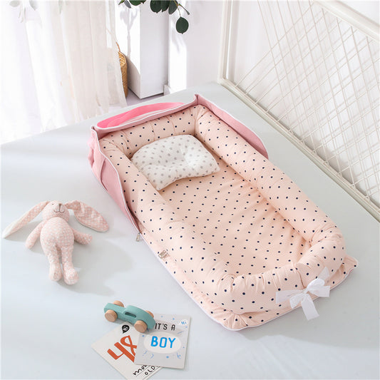 Oluuu. Praktisches Babybett – Faltbar und aus Baumwolle für Ihr Neugeborenes