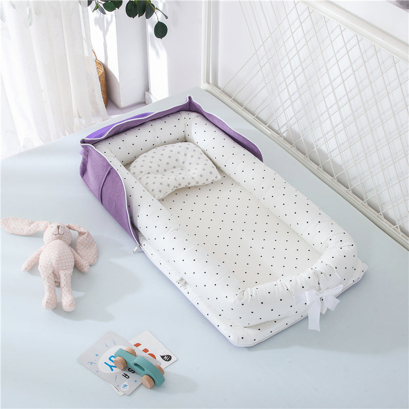Oluuu. Praktisches Babybett – Faltbar und aus Baumwolle für Ihr Neugeborenes