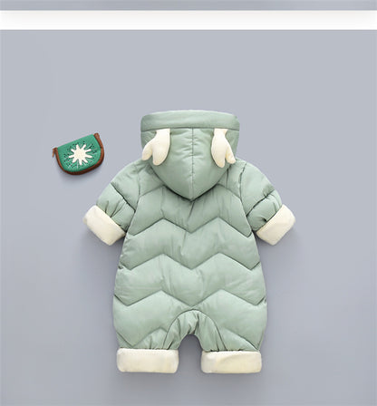 Oluuu. Baby Einteiler Daunenjacke