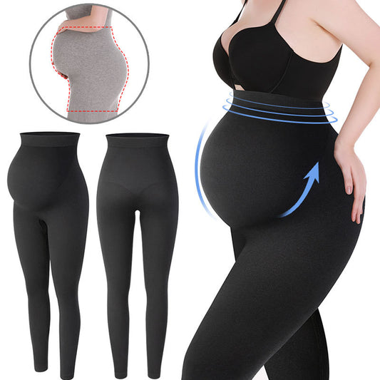 Oluuu. Schwangerschafts-Hose mit hohem Bund