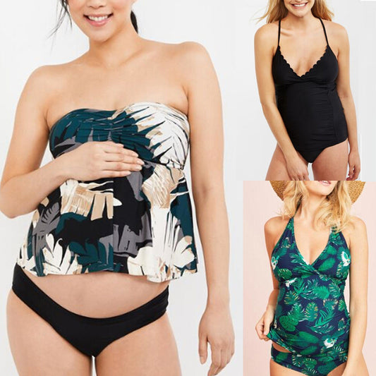 Oluuu. Neuer Plus-Size Bikini für Schwangere