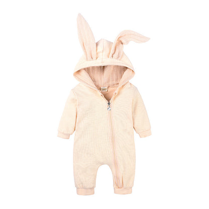 Oluuu. Baby Romper mit Hasenohren