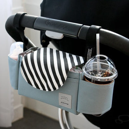 Oluuu. Multifunktionaler Baby-Kinderwagen-Organizer – Maternity Tasche & Becherhalter